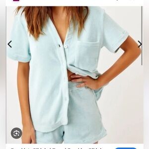 Frankie’s terry button down